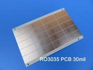 ロジャースRO3035のDK3.5 DF 0.0015の高周波プリント基板の2層のロジャース3035 30mil 0.762mm PCB