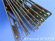 マイクロストリップおよびStripline回路のためのロジャースRT/Duroid 5870 15mil 0.381mm高周波PCB