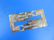 RT/デュロイド 6035HTC PCB DK3.5 10 GHz 30ミリダブル層 1オンス 浸水銀の銅