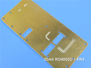 ロジャーズ RO4003C PCB 基板 織物 ガラス強化炭化水素/セラミック