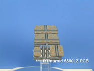 Rogers RT/duroid 5880 高周波ラミナットは,ガラスマイクロファイバーで強化されたPTFE複合材料です