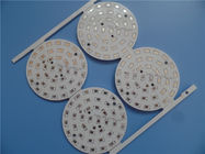 厚くHASL NPTHのアルミニウム中心の白いsoldermaskで造られるLED PCB 1.6mm