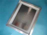 レーザーSMT 520 x 420mmアルミニウム フレームが付いているステンシルによって作られる0.12mmのステンレス鋼ホイル
