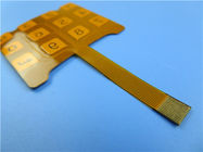 単一PI材料で作られた適用範囲が広いPCBsはキーパッドの塗布のための3Mテープそして液浸の金と味方した
