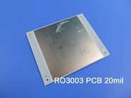 ロジャースRO3003のマイクロウェーブPCBの2層のロジャース3003の20milサーキット ボードDK3.0 DF 0.001高周波PCB