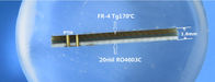 ロジャース20mil RO4003Cおよび0.75mm混合された材料が付いているFR-4高周波多層PCBの雑種PCB板Bulit