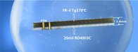 雑種の高周波多層PCB 4つの層ロジャース20mil RO4003CおよびFR-4の雑種PCB板Bulit