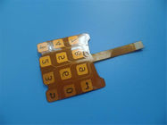 1つのozの銅板が付いている単一味方された適用範囲が広いPCBsのキーパッドの塗布プロトタイプPolyimide FPC