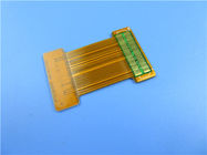 二重層FPCのサンプルのために切られる金によってめっきされるレーザーが付いている適用範囲が広いPCB板