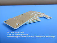 ロジャースRO3006の高周波プリント基板の2層のロジャース3006 10mil PCB DK6.15 DF 0.002のマイクロウェーブ金PCB