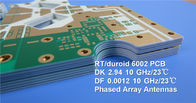 民間の航空会社衝突Avoidancのための液浸の金とのRT/Duroid 6002 60mil 1.524mm DK2.94で造られるロジャースHF PCB