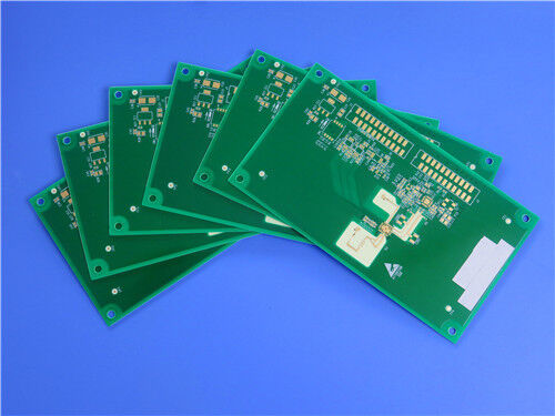 8層ハイブリッド高周波基板 – RO4003C (Rogers) + S1000-2M (Shengyi) ブラインドビア＆レジンフィルドビア付き