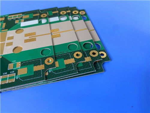 Rogers RT/duroid 6202 DK 2.94 から 3.06 高周波ラミネートおよび製造PCB 20ミリ基板にENIGを使用したソリューション