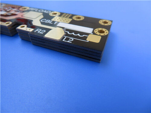 F4BTME350 リバース処理銅とカスタム2層PCBを搭載したセラミックで満たされたPTFEラミネート