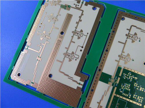 4層ハイブリッドRO4003Cラミネート + デュアルTg170 FR4プリプレグプリント基板 (PCB)
