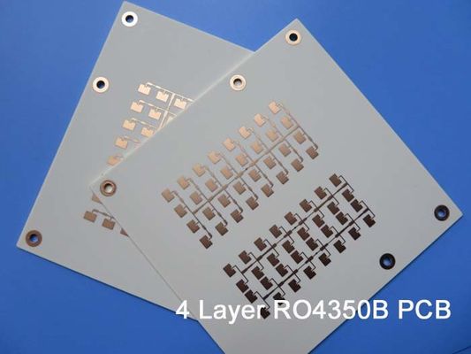UHFのカプラーのための背部ドリルとのロジャース60mil RO4350Bおよび10mil RO4350Bの4つの層RFのサーキット ボード