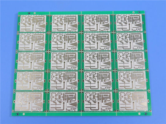 無線アンテナ システムのための液浸の金との10mil RO4350Bの2中心で造られる4つの層高周波PCB